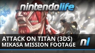 Attack on Titan: The Last Wings of Mankind (3DS) Mikasa Mission