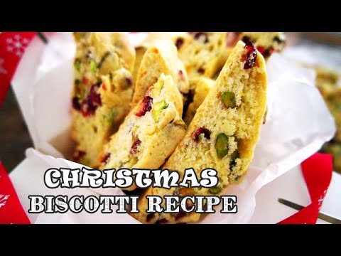 Not-Rock-Hard Cranberry Pistachio Biscotti {Dairy Free Biscuits}