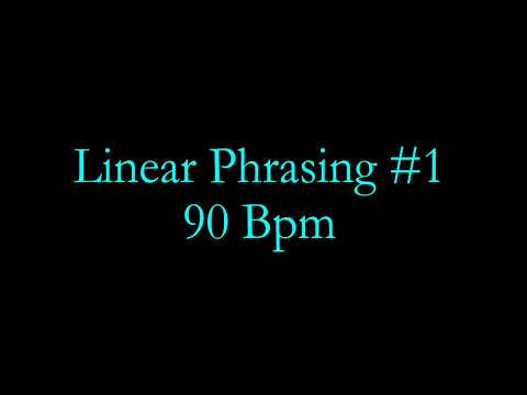 Linear Phrasing #1 (Frases Lineares 1/40)
