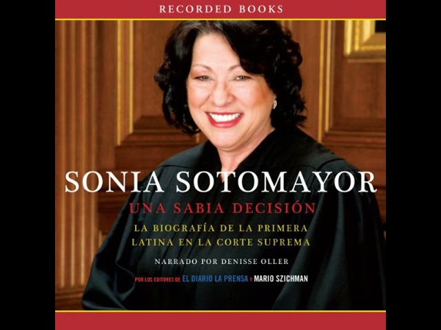 Vídeo relacionado con Sonia Sotomayor