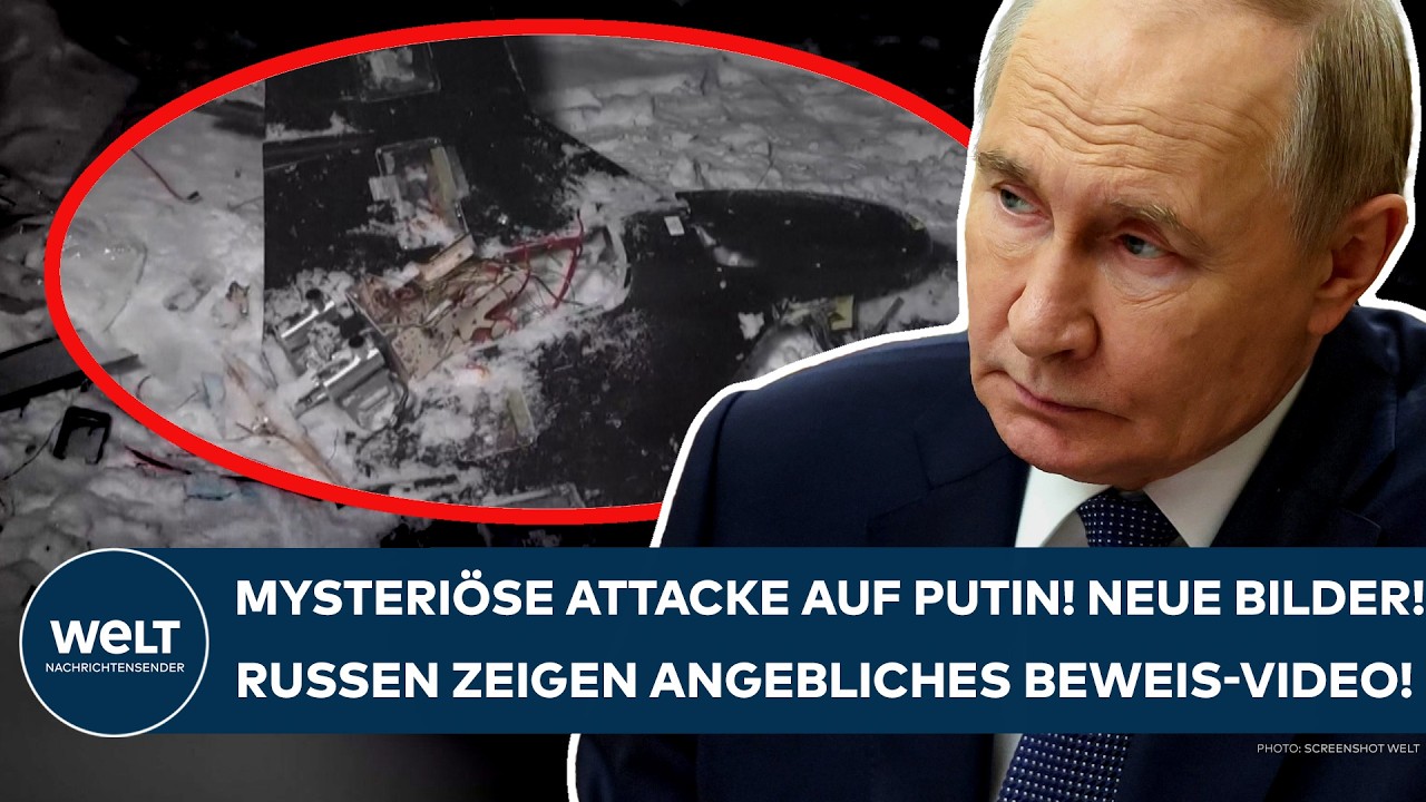 UKRAINE-KRIEG: Mysteriöse Attacke auf Putin! Neue Bilder! Russen zeigen angebliches Beweis-Video!