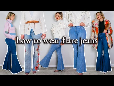 HOW TO STYLE YOUR FLARE JEANS THIS WINTER | FLARE...