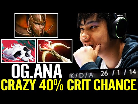 ANA IS BACK!!! Phantom Assasin WTF Deadalus 40% Crit Chance 1 Hit 2 Crit Dota 2 Pro Carry Guide