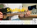 Shallow - Lady Gaga & Bradley Cooper | Fingerstyle Guitar | TAB + Chords