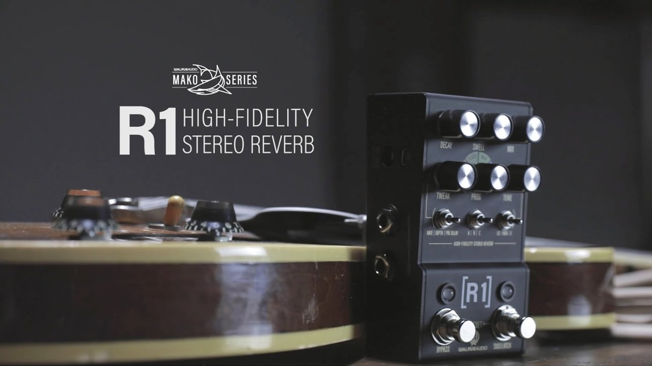 ギター Walrus R1 High Fidelity Stereo Reverb Walrus R1 High-Fidelity Stereo Reverb