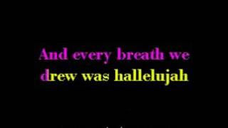 HALLELUJAH! Rufus Wainwright    Karaoke