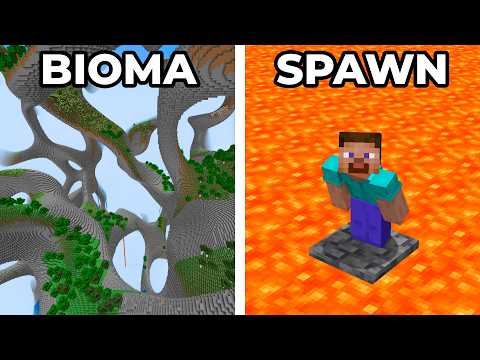 Encontré las Semillas MÁS Raras de Minecraft