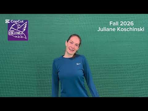 Juliane Koschinski - College tennis recruiting video Fall 2026