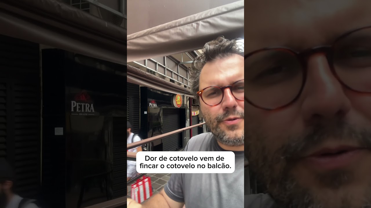 QUEM TEVE DOR DE COTOVELO E GEROU A EXPRESSÃO NO BAR? #barzinho #traição #tristeza #curiosidades