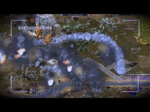 France vs 5 hard Japan - RTS Red Alert 2 Mental Omega gameplay 2025