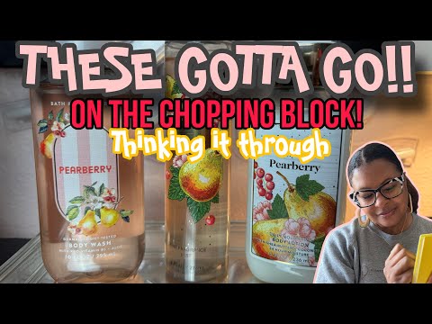 BODY MIST ON THE CHOPPING BLOCK!! ONLY KEEPING WHAT I LOVE ❤️ |Declutter thought process