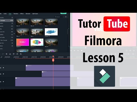 Filmora Tutorial Lesson 5 Importing from Flickr