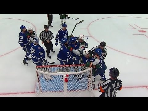Minnesota Wild Vs Toronto Maple Leafs Scrum #Request
