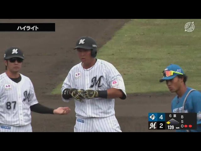 【ファーム】3月31日 マリーンズ対ファイターズ ハイライト