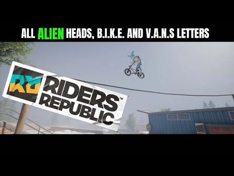 Riders Republic - All Alien Heads BIKE and VANS secondary challenges