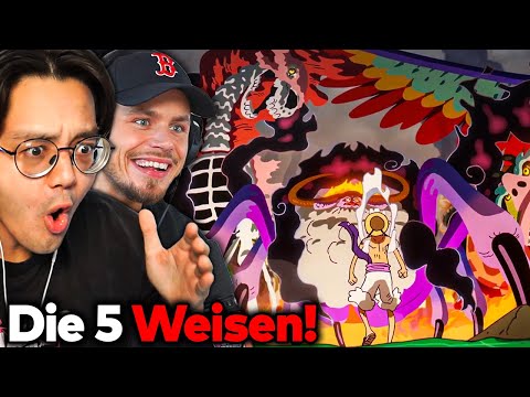 ABSOLUT GEISTESKRANK! Die 5 WEISEN! - Raafey & @OnePieceTheoretiker REAGIEREN auf One Piece 1144