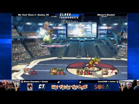 WTT2 - Bacon Pancakes + Goode vs Venti3HM + vortex - Project M