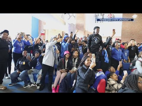 Tennessee State marching band becomes first HBCU to win a Grammy