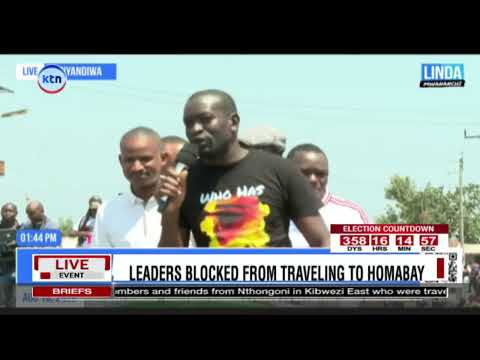 "Tumetembea Kenya mzima kama Linda Mwananchi na hakuna kura ya 'Kasongo'. Sifuna says