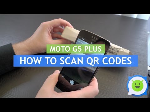 Moto G5 Plus - How to scan QR code
