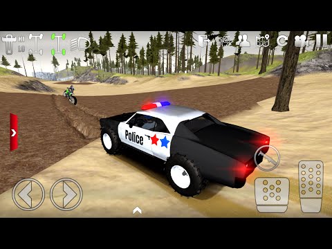 Offroad Outlaws - US Police Car online Multiplayer #1 - Suv Car game Gameplay Android IOS