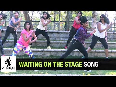 The Waiting on The Stage | Machel Montano | Zumba Dance The Waiting on The Stage | Vijaya Tupurani