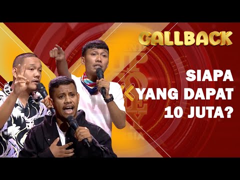 Siapakah yang Berhasil Dapat 10 Juta Rupiah??? | CALLBACK SUCI X