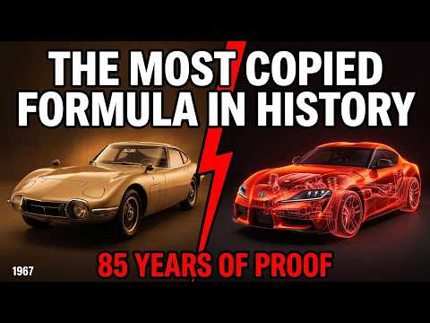 Thumbnail for The Factory Philosophy That Made Toyota the Most Copied Car Brand in History — Every Model Revealed! by Ferrari, Supercar, Toyota, Toyota 2000GT, Toyota Corolla, Car, Vehicle, Muscle car