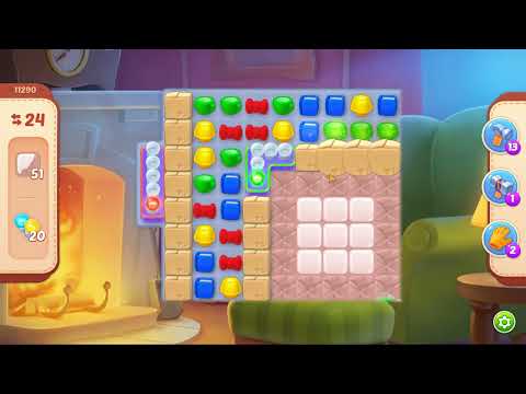 Homescapes Level 11290 No Boosters Gameplay