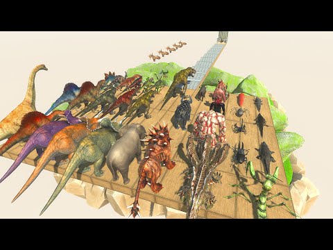 The road with many Ballista Deadly - 🦖 Animal Revolt Battle Simulator 🦕