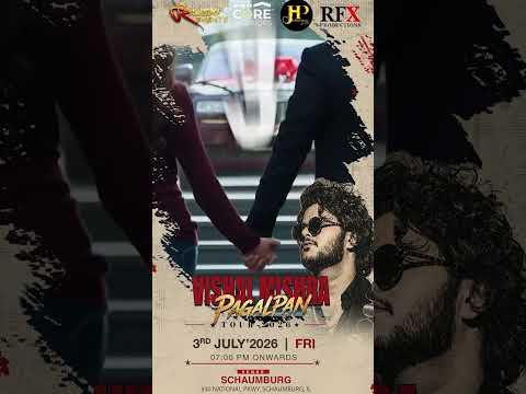 Vishal Mishra LIVE | Chicago 2026 | Pagalpan Tour
