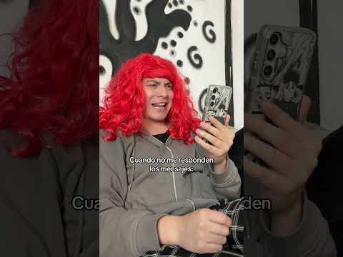 Cuando no me responden los mensajes #humor #comedia #amigos #mensajes