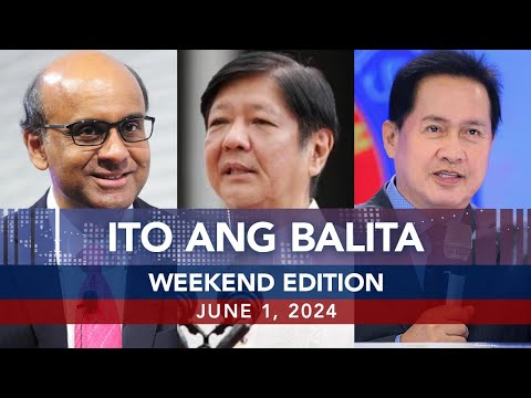 UNTV: Ito Ang Balita Weekend Edition | June 1, 2024