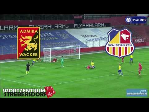 27.09.16 FC Admira Juniors - St. Pölten Juniors - 2:3 - Zusammenfassung am 27.09.2016 21:14