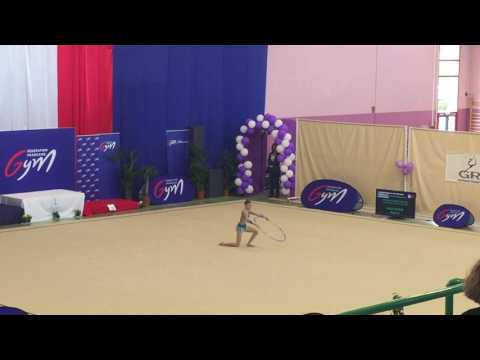 Championnat de France Elite junior 2017 - Ilona Auvaro cerceau
