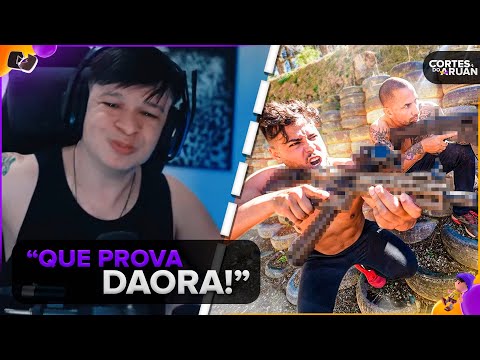 ARUAN REAGE: SÓ UM CAÇADOR DE LENDA DE VERDADE VENCERIA ESSE DESAFIO (RENATO GARCIA)-Cortes do Aruan