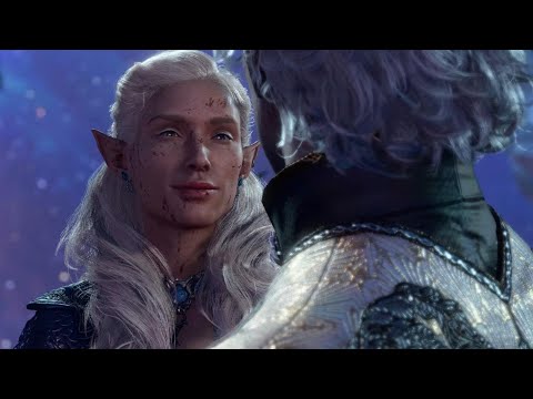 Astarion & Tav Kiss in the Astral Prism / Baldur’s Gate 3