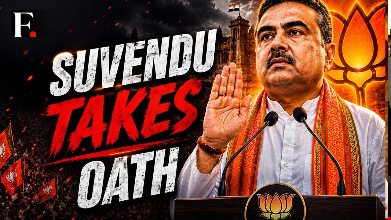 Bengal Elections 2026: Suvendhu Adhikari Takes Oath As BJP's First Chief Minister of West Bengal