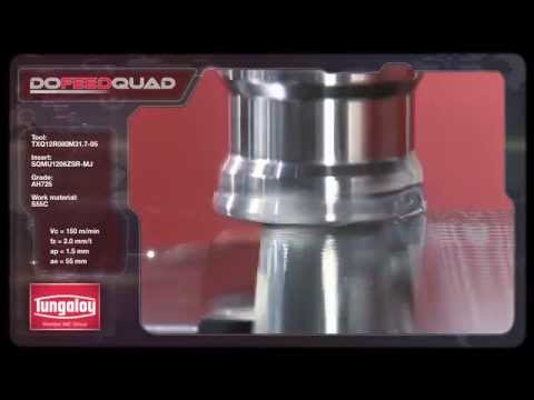 タンガロイ/ Tungaloy DoFeedQuad