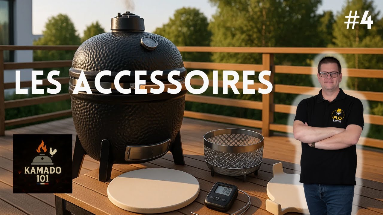 Quels accessoires choisir pour ton kamado ? (Les indispensables et ceux à éviter)
