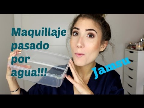Maquillaje pasado por AGUA??? | JAMSU: técnica coreana de maquillaje!