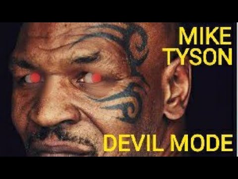 Mike Tyson switched into devil mode, greatest hits