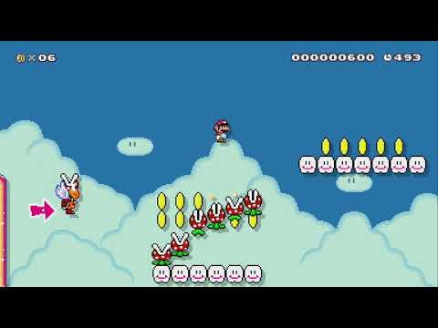 Sky High by SuprDprHex - Super Mario Maker 2 - No Commentary 1bu