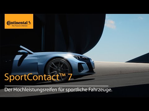 Continental SportContact™ 7 - Hochleistungsreifen für sportliche Fahrzeuge