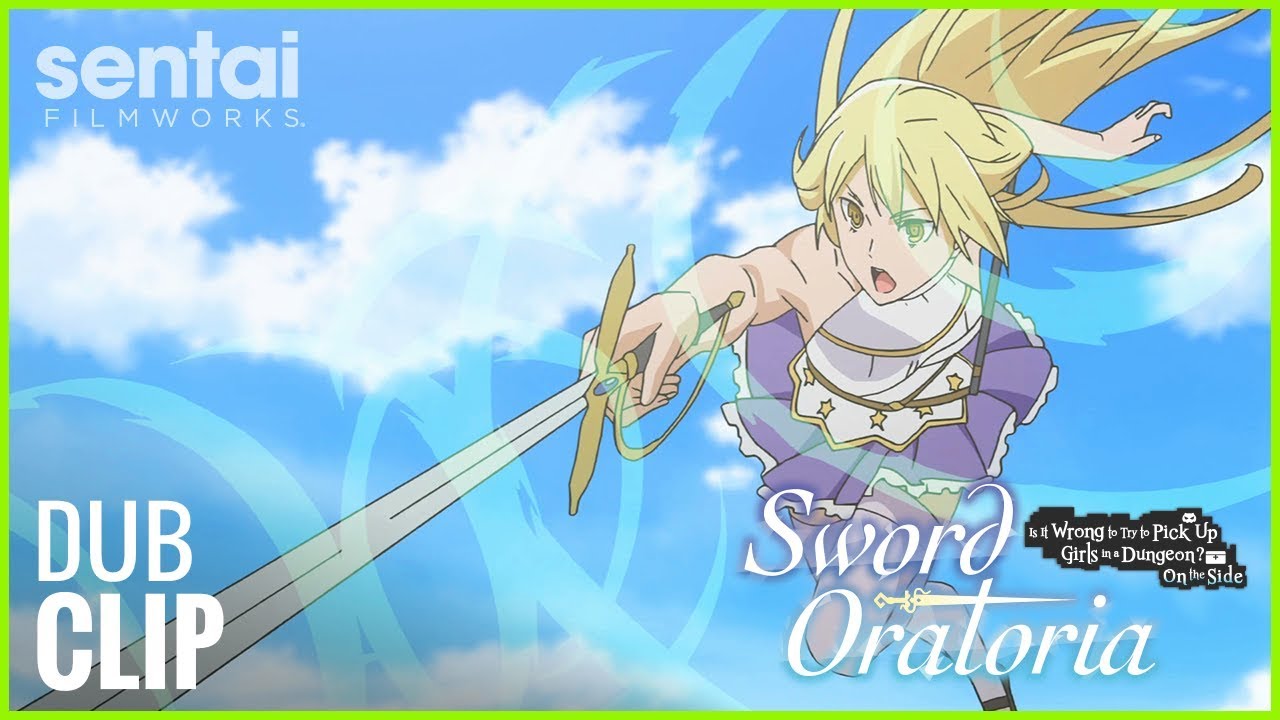Sword Oratoria Official English Dub Clip