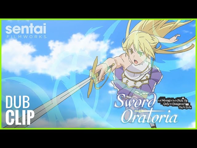 Sword Oratoria Official English Dub Clip