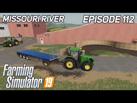 Making Straw Square Bale | FS19 | Farming Simulator 19 | Timelapse | Missouri River #112