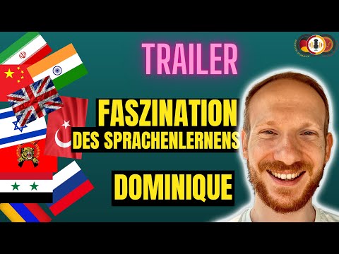 #41 (Trailer)Faszination des Sprachenlernens mit Dominique|Sprachen|Polyglott|  Er kann 15 Sprachen