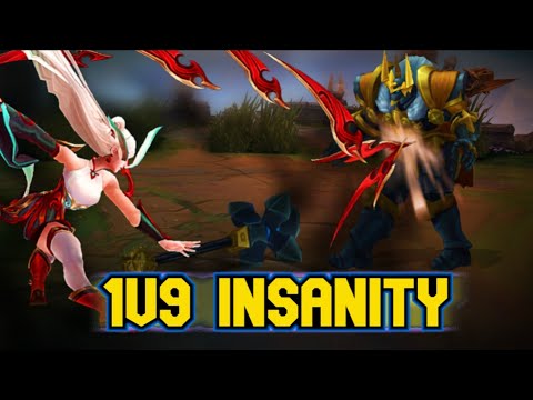 This Irelia Game Was Illegal… (1v9 Carry)