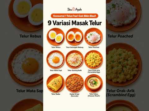 Makan Telur Setiap Hari Bikin Bisul? Ini Fakta dan 9 Variasi Olahannya #ibudanayah